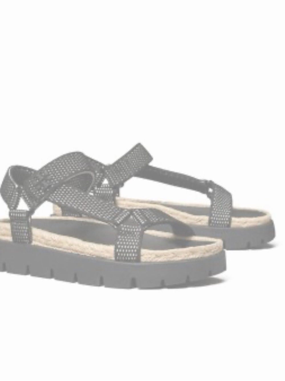 Tory Burch KIRA HIKING ROPE SANDAL
MESH / ROPE size 8